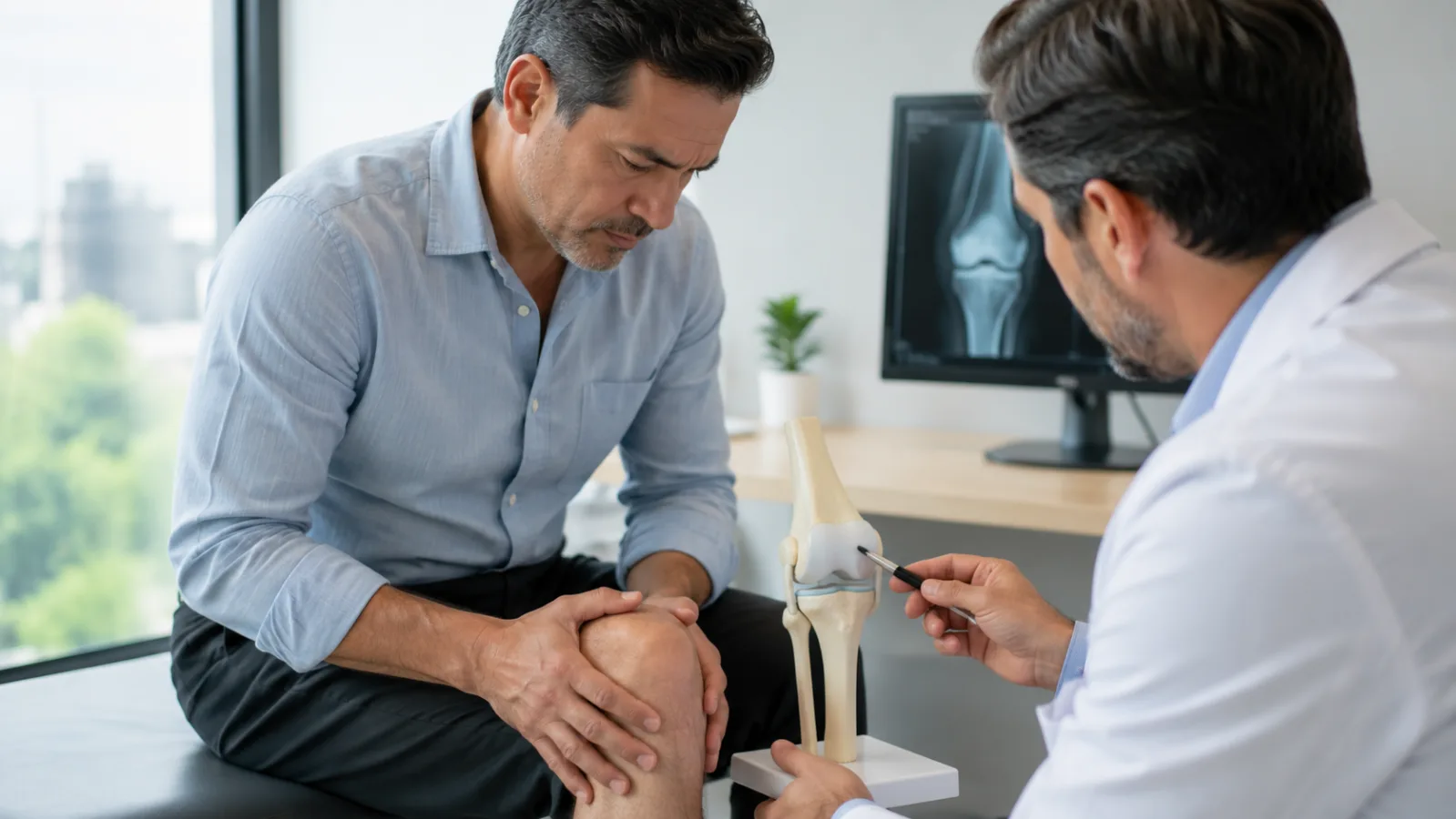 Dolor de rodilla en CDMX: causas, lesiones y opciones de atención